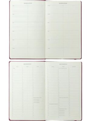 Victoria Journals 226 2309 Classic Haftalık Ajanda 2026 13X21 Cm Sert Kapak 80 Gr 144 Sayfa - 4