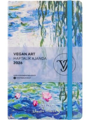 Victoria Journals 226 2318 Smyth Vegan Art Haftalık Ajanda 2026 13X21 Cm Sert Kapak 80 Gr 144 Sayfa - 2