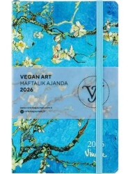 Victoria Journals 226 2319 Smyth Vegan Art Haftalık Ajanda 2026 13X21 Cm Sert Kapak 80 Gr 144 Sayfa - 2