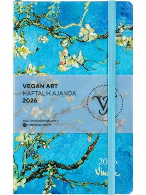 Victoria Journals 226 2319 Smyth Vegan Art Haftalık Ajanda 2026 13X21 Cm Sert Kapak 80 Gr 144 Sayfa - 2