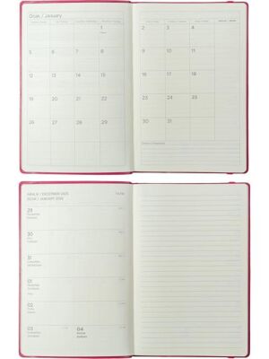 Victoria Journals 226 2337 Kuka Haftalık Ajanda 2026 A5 14X20 5 Cm 80 Gr 160 Sayfa Esnek Kapak - 3