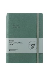 Victoria Journals 226 2401 Kuka Günlük Ajanda 2026 A5 14X20 5Cm 80 Gr 416 Sayfa Esnek Kapak - Victoria Journals