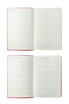 Victoria Journals 226 2401 Kuka Günlük Ajanda 2026 A5 14X20 5Cm 80 Gr 416 Sayfa Esnek Kapak - 2