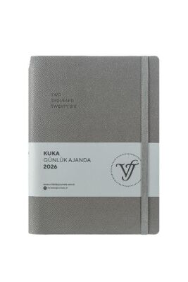 Victoria Journals 226 2406 Kuka Günlük Ajanda 2026 A5 14X20 5Cm 80 Gr 416 Sayfa Esnek Kapak - 1