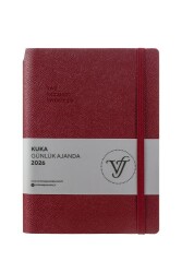 Victoria Journals 226 2409 Kuka Günlük Ajanda 2026 A5 14X20 5Cm 80 Gr 416 Sayfa Esnek Kapak - Victoria Journals