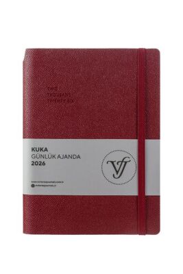 Victoria Journals 226 2409 Kuka Günlük Ajanda 2026 A5 14X20 5Cm 80 Gr 416 Sayfa Esnek Kapak - 1