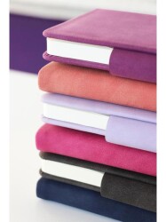 Victoria Journals 5508 Sert Kapak Mıknatıslı Cep Defteri 9 6x16 6 cm 96 Yap 80 gr Çizgili Mor - 2