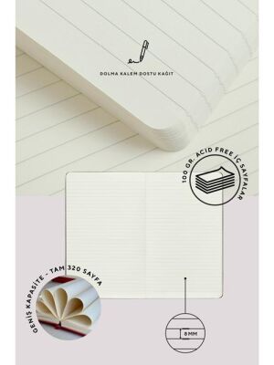 Victoria Journals Spiralli Sert Kapak Defter A4 100Gr 160Yaprak Çizgili Yeşil - 4