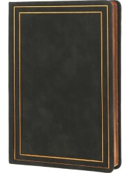 Victorias Journals 123-9108 Vintage Old Book Defter Düz 14X20 Cm 128 Sh Mat Siyah - 2