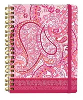 Victoria`S Journals 1230098 Sert Kapak Spiralli Defter Lastikli 20X28 Cm 90 Gr - 2