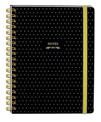 Victoria`S Journals 1230103 Sert Kapak Spiralli Defter Lastikli 20X28 Cm 90 Gr - 2