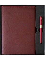 Victorias Journals 124-1064 Kutulu Yönetici Defteri 19X25 Cm 100 Gr. Ivory 96 Yp. + Monaco Kalemli - - Victoria Journals