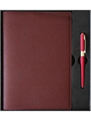 Victorias Journals 124-1064 Kutulu Yönetici Defteri 19X25 Cm 100 Gr. Ivory 96 Yp. + Monaco Kalemli - - 1