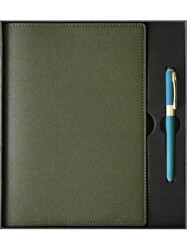 Victorias Journals 124-1065 Kutulu Yönetici Defteri 19X25 Cm 100 Gr. Ivory 96 Yp. + Monaco Kalemli - Victoria Journals