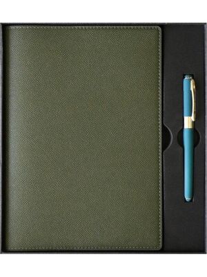 Victorias Journals 124-1065 Kutulu Yönetici Defteri 19X25 Cm 100 Gr. Ivory 96 Yp. + Monaco Kalemli - 1