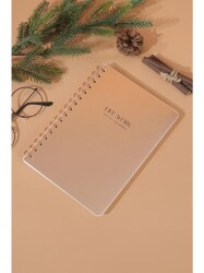 Victorias Journals 124-1617 Vegan Deri Esnek Kapaklı Planlayıcı A5 100 Gr 128 Sayfa Life&Work Rose G - 2