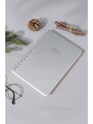 Victorias Journals 124-1619 Vegan Deri Esnek Kapaklı Planlayıcı A5 100 Gr 128 Sayfa Priority Platinu - 2