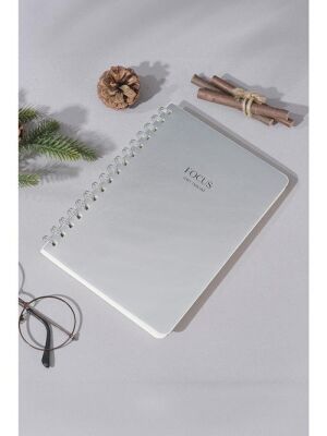 Victorias Journals 124-1619 Vegan Deri Esnek Kapaklı Planlayıcı A5 100 Gr 128 Sayfa Priority Platinu - 2