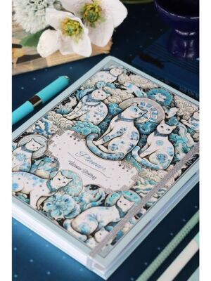 Victorias Journals 124-1862 Gizli Spiralli Ayraçlı Planlayıcı Defter 17X23 100 Gr Haftalık 112 Sf + - 1