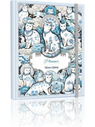 Victorias Journals 124-1862 Gizli Spiralli Ayraçlı Planlayıcı Defter 17X23 100 Gr Haftalık 112 Sf + - 2