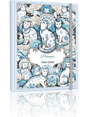 Victorias Journals 124-1862 Gizli Spiralli Ayraçlı Planlayıcı Defter 17X23 100 Gr Haftalık 112 Sf + - 2