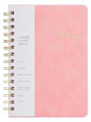 Victorias Journals 125-2064 Spiralli Vegan Deri Sert Kapak Planlayıcı A5 100 Gr 176 Sayfa 4 Yaprak S - 2