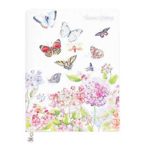 Keskin Color Victorias Journals Butterfly Smyth Bloknot