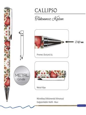 Victorias Journals Callıpso Tükenmez Kalem Kutulu C-13 - 2