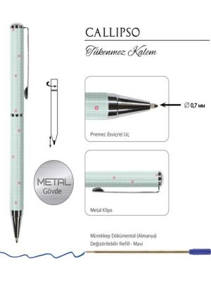Victorias Journals Callıpso Tükenmez Kalem Kutulu C-16 - 2