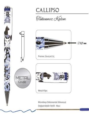 Victorias Journals Callıpso Tükenmez Kalem Kutulu C-3 - 2