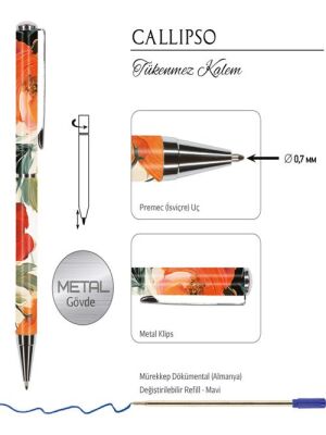 Victorias Journals Callıpso Tükenmez Kalem Kutulu C-4 - 2