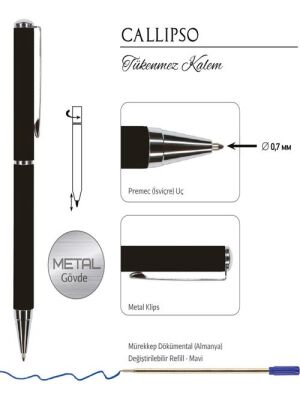 Victorias Journals Callıpso Tükenmez Kalem Kutulu C-5 - 2