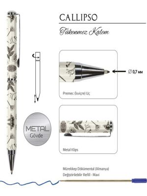 Victorias Journals Callıpso Tükenmez Kalem Kutulu C-9 - 2