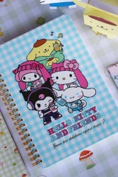 Victorias Journals Hello Kitty Sert Kap.spiralli Günlük 524-1890 - Victoria Journals
