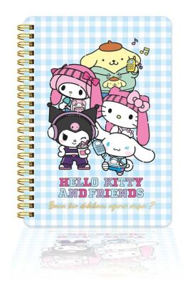 Victorias Journals Hello Kitty Sert Kap.spiralli Günlük 524-1890 - 3