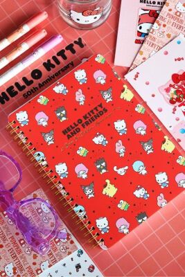 Victorias Journals Hello Kitty Sert Kap.spiralli Günlük 524-1891 - 1