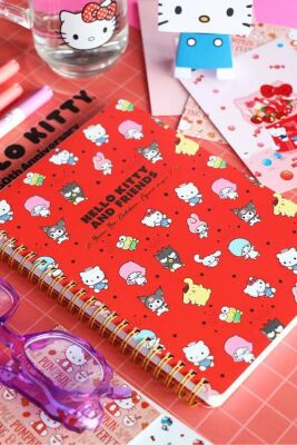 Victorias Journals Hello Kitty Sert Kap.spiralli Günlük 524-1891 - 2