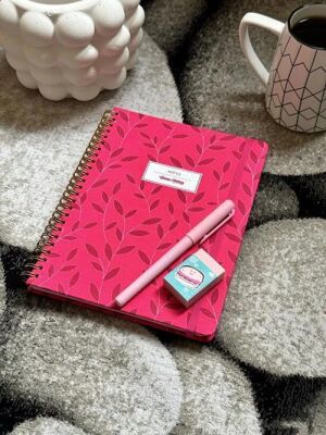 Victorias Journals Karizma Sert Kapak Spiralli Defter 16.3X20.5 Cm 80 Yaprak 100 Gr Noktalı - 1