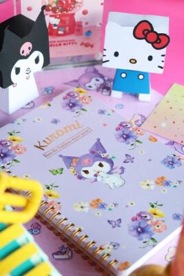 Victorias Journals Kuromi 14x20 Sert Kap.spiralli Günlük 524-1895 - 1