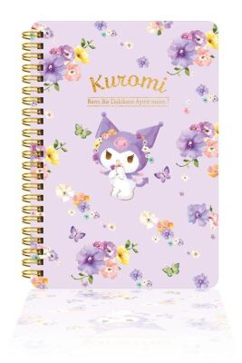 Victorias Journals Kuromi 14x20 Sert Kap.spiralli Günlük 524-1895 - 2