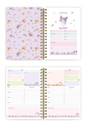 Victorias Journals Kuromi 14x20 Sert Kap.spiralli Günlük 524-1895 - 3