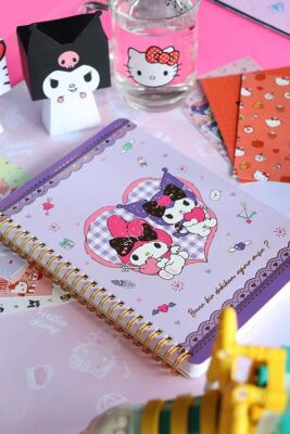 Victorias Journals Kuromi 14x20 Sert Kap.spiralli Günlük 524-1896 - 1