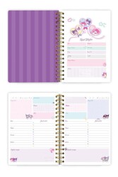 Victorias Journals Kuromi 14x20 Sert Kap.spiralli Günlük 524-1898 - 3