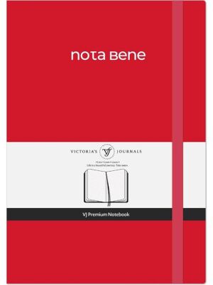 Victorias Journals Premium Sert Kapak Defter A5 100Gr 192 Sayfa Çizgili Yeşil - 1