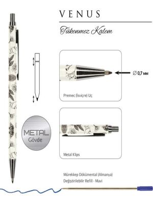 Victorias Journals Venus Tükenmez Kalem Kutulu V-11 - 2