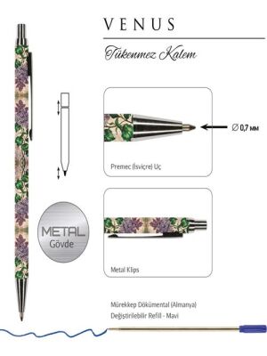 Victorias Journals Venus Tükenmez Kalem Kutulu V-8 - 2