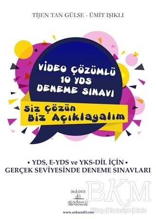 Ankara Dil Akademisi Video Çözümlü 10 YDS Deneme Sınavı
