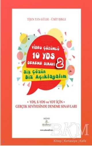 Ankara Dil Akademisi Video Çözümlü 10 YDS Deneme Sınavı - 2