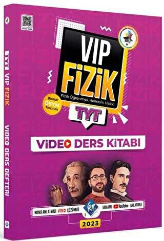 KR Akademi Yayınları VIP Fizik TYT Video Ders Kitabı