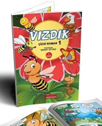 Vızdık Çizgi Roman Renkli Öykü Serisi 1 - Bordo Ressam